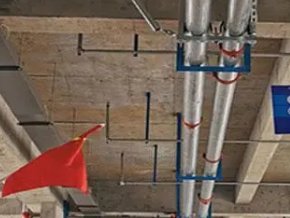修武管廊支架的安装方法